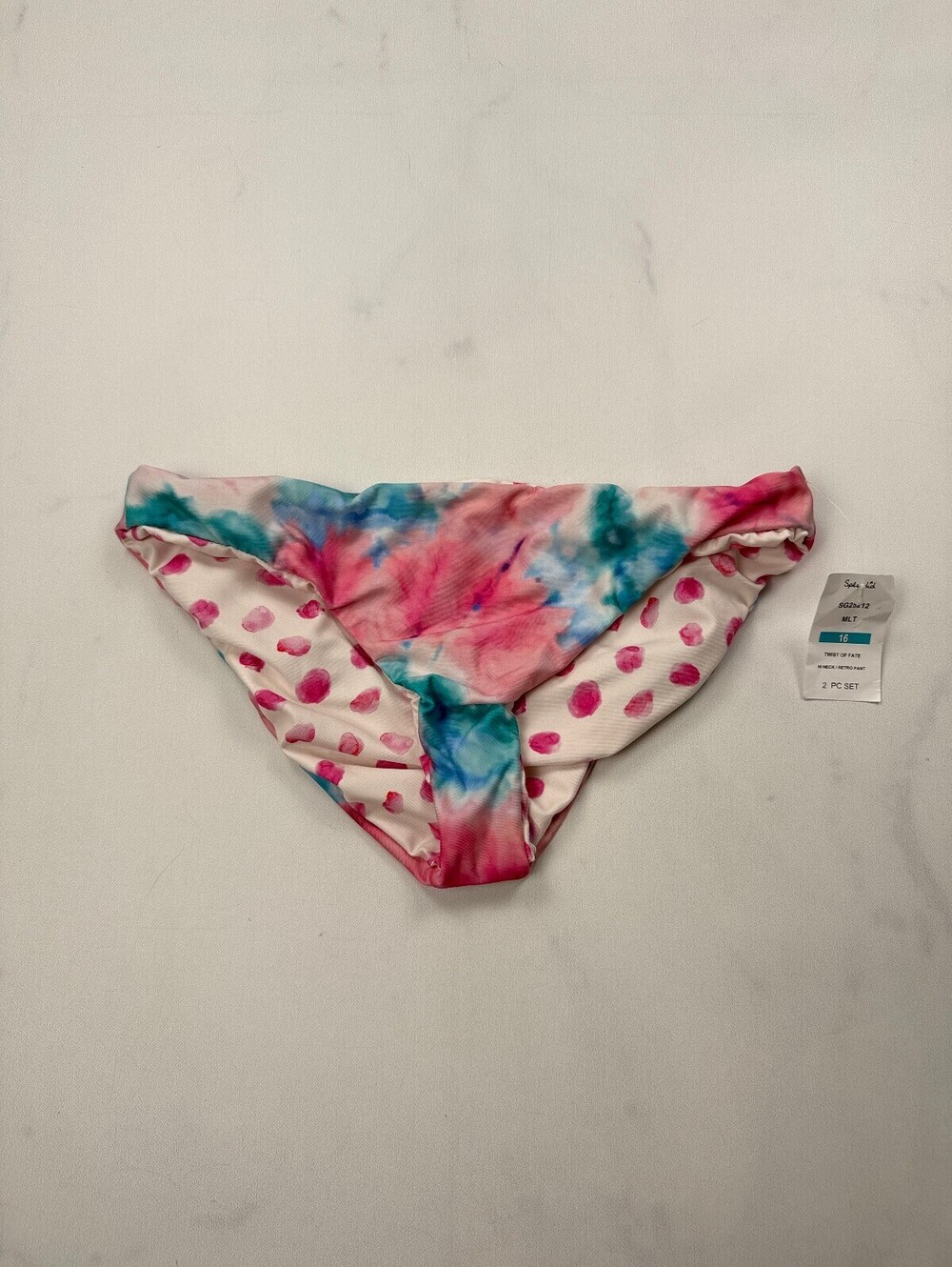 Splendid Printed Bikini Pink Modern Feminine - Girls 16